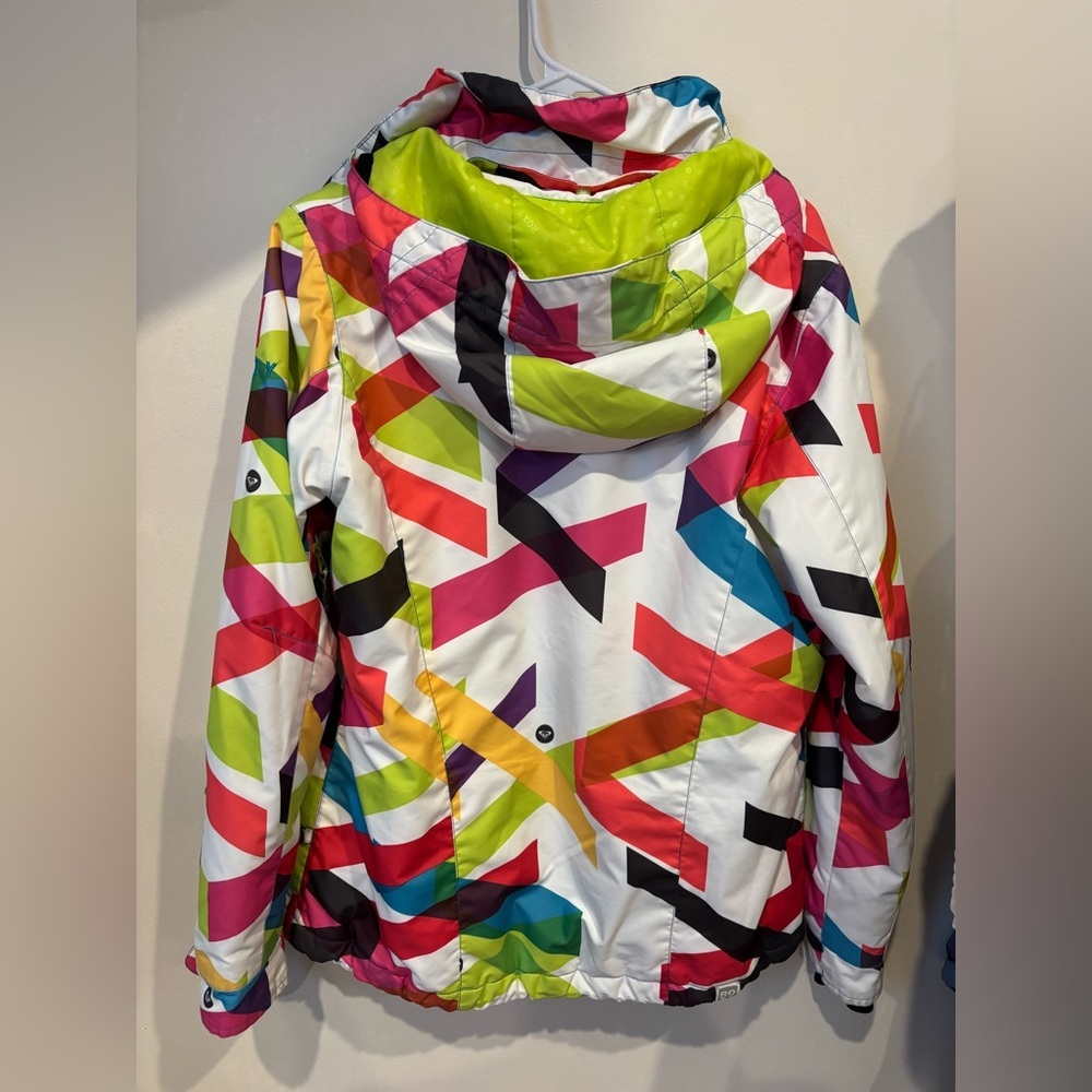 Roxy Colorful Geometric Ski Jacket - Picture 4 of 5